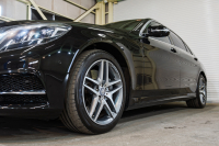 メルセデスベンツ Sクラス S550ﾛﾝｸﾞ ﾚｰﾀﾞｰｾｰﾌﾃｨPKG　黒革 ｼｰﾄﾋｰﾀｰ&ｸｰﾗｰ ﾗﾝﾊﾞｰ ﾊﾟﾉﾗﾏSR 純正ﾅﾋﾞ ﾌﾙｾｸﾞTV 360ｶﾒﾗ Burmester 自動ﾄﾗﾝｸ&ﾊﾝｽﾞﾌﾘｰA LEDﾗｲﾄ AMGｴｱﾛ&20ｲﾝﾁAW　2年保証