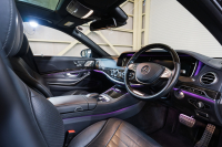 メルセデスベンツ Sクラス S550ﾛﾝｸﾞ ﾚｰﾀﾞｰｾｰﾌﾃｨPKG　黒革 ｼｰﾄﾋｰﾀｰ&ｸｰﾗｰ ﾗﾝﾊﾞｰ ﾊﾟﾉﾗﾏSR 純正ﾅﾋﾞ ﾌﾙｾｸﾞTV 360ｶﾒﾗ Burmester 自動ﾄﾗﾝｸ&ﾊﾝｽﾞﾌﾘｰA LEDﾗｲﾄ AMGｴｱﾛ&20ｲﾝﾁAW　2年保証