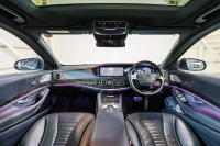 メルセデスベンツ Sクラス S550ﾛﾝｸﾞ ﾚｰﾀﾞｰｾｰﾌﾃｨPKG　黒革 ｼｰﾄﾋｰﾀｰ&ｸｰﾗｰ ﾗﾝﾊﾞｰ ﾊﾟﾉﾗﾏSR 純正ﾅﾋﾞ ﾌﾙｾｸﾞTV 360ｶﾒﾗ Burmester 自動ﾄﾗﾝｸ&ﾊﾝｽﾞﾌﾘｰA LEDﾗｲﾄ AMGｴｱﾛ&20ｲﾝﾁAW　2年保証