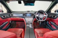 メルセデスベンツ SLクラス SL400 ﾚｰﾀﾞｰｾｰﾌﾃｨPKG　後期 赤革 ｼｰﾄﾋｰﾀｰ ﾍﾞﾝﾁﾚｰﾀｰ ｴｱｽｶｰﾌ 純正ﾅﾋﾞ ﾌﾙｾｸﾞTV ABCｻｽﾍﾟﾝｼｮﾝ 自動Rｹﾞｰﾄ LEDﾍｯﾄﾞﾗｲﾄ ACC AMGｴｱﾛ&BBS19ｲﾝﾁAW 　2年保証