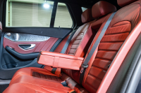 メルセデスベンツ Cクラス C200 ﾜｺﾞﾝ ﾚｻﾞｰEXC&ﾚｰﾀﾞｰｾｰﾌﾃｨPKG　後期 赤革 ｻﾝﾙｰﾌ ｼｰﾄﾋｰﾀｰ 純正ﾅﾋﾞ ﾌﾙｾｸﾞTV ﾌﾞﾙﾒｽﾀｰ CarPlay ﾍｯﾄﾞｱｯﾌﾟD Bｶﾒﾗ ﾏﾙﾁﾋﾞｰﾑLED  AMGｴｱﾛ&18ｲﾝﾁAW　2年保証