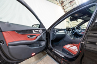 メルセデスベンツ Cクラス C200 ﾜｺﾞﾝ ﾚｻﾞｰEXC&ﾚｰﾀﾞｰｾｰﾌﾃｨPKG　後期 赤革 ｻﾝﾙｰﾌ ｼｰﾄﾋｰﾀｰ 純正ﾅﾋﾞ ﾌﾙｾｸﾞTV ﾌﾞﾙﾒｽﾀｰ CarPlay ﾍｯﾄﾞｱｯﾌﾟD Bｶﾒﾗ ﾏﾙﾁﾋﾞｰﾑLED  AMGｴｱﾛ&18ｲﾝﾁAW　2年保証