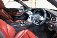 メルセデスベンツ Cクラス C200 ﾜｺﾞﾝ ﾚｻﾞｰEXC&ﾚｰﾀﾞｰｾｰﾌﾃｨPKG　後期 赤革 ｻﾝﾙｰﾌ ｼｰﾄﾋｰﾀｰ 純正ﾅﾋﾞ ﾌﾙｾｸﾞTV ﾌﾞﾙﾒｽﾀｰ CarPlay ﾍｯﾄﾞｱｯﾌﾟD Bｶﾒﾗ ﾏﾙﾁﾋﾞｰﾑLED  AMGｴｱﾛ&18ｲﾝﾁAW　2年保証