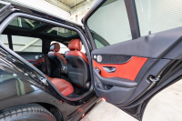 メルセデスベンツ Cクラス C200 ﾜｺﾞﾝ ﾚｻﾞｰEXC&ﾚｰﾀﾞｰｾｰﾌﾃｨPKG　後期 赤革 ｻﾝﾙｰﾌ ｼｰﾄﾋｰﾀｰ 純正ﾅﾋﾞ ﾌﾙｾｸﾞTV ﾌﾞﾙﾒｽﾀｰ CarPlay ﾍｯﾄﾞｱｯﾌﾟD Bｶﾒﾗ ﾏﾙﾁﾋﾞｰﾑLED  AMGｴｱﾛ&18ｲﾝﾁAW　2年保証