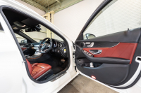 メルセデスベンツ Cクラス C200ﾜｺﾞﾝ ｽﾎﾟｰﾂ 本革仕様 ﾚｰﾀﾞｰｾｰﾌﾃｨPKG　赤革 ｼｰﾄﾋｰﾀｰ HDDﾅﾋﾞ 純正ﾅﾋﾞ ﾌﾙｾｸﾞTV BT Bｶﾒﾗ LEDﾍｯﾄﾞ 自動Rｹﾞｰﾄ/ﾊﾝｽﾞﾌﾘｰA AMGｴｱﾛ&18ｲﾝﾁAW　2年保証