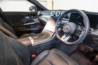 AMG Cクラス C43 4MATIC ｽﾃｰｼｮﾝﾜｺﾞﾝ ﾚｰﾀﾞｰSP BSG搭載　黒革 ﾊﾟﾉﾗﾏSR  MBUXﾅﾋﾞ ﾌﾞﾙﾒｽﾀｰ HUD 360ｶﾒﾗ 自動Rｹﾞｰﾄ AMGｻｽﾍﾟﾝｼｮﾝ AMGﾘｱﾙﾊﾟﾌｫｰﾏﾝｽｻｳﾝﾄﾞ AMGﾅｲﾄPKG AMGｴｱﾛ&19ｲﾝﾁAW　2年保証付