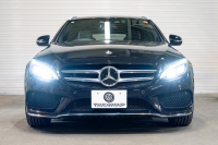 メルセデスベンツ Cクラス C220d ﾜｺﾞﾝ ﾛｰﾚｳｽED AMGﾗｲﾝ ﾚｰﾀﾞｰｾｰﾌﾃｨPKG　黒革 ｼｰﾄﾋｰﾀｰ 純正ﾅﾋﾞ ﾌﾙｾｸﾞTV BT Bｶﾒﾗ LEDﾍｯﾄﾞ ｴｱｻｽ 自動Rｹﾞｰﾄ AMGｴｱﾛ&18ｲﾝﾁAW　2年保証