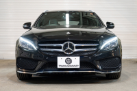 メルセデスベンツ Cクラス C220d ﾜｺﾞﾝ ﾛｰﾚｳｽED AMGﾗｲﾝ ﾚｰﾀﾞｰｾｰﾌﾃｨPKG　黒革 ｼｰﾄﾋｰﾀｰ 純正ﾅﾋﾞ ﾌﾙｾｸﾞTV BT Bｶﾒﾗ LEDﾍｯﾄﾞ ｴｱｻｽ 自動Rｹﾞｰﾄ AMGｴｱﾛ&18ｲﾝﾁAW　2年保証
