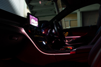 メルセデスベンツ Cクラス C220d ﾜｺﾞﾝ ﾛｰﾚｳｽED AMGﾗｲﾝ ﾚｰﾀﾞｰｾｰﾌﾃｨPKG　黒革 ｼｰﾄﾋｰﾀｰ 純正ﾅﾋﾞ ﾌﾙｾｸﾞTV BT Bｶﾒﾗ LEDﾍｯﾄﾞ ｴｱｻｽ 自動Rｹﾞｰﾄ AMGｴｱﾛ&18ｲﾝﾁAW　2年保証