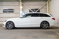 メルセデスベンツ Cクラス C200ﾜｺﾞﾝ ｽﾎﾟｰﾂ ﾚｰﾀﾞｰｾｰﾌﾃｨPKG　黒革 ｼｰﾄﾋｰﾀｰ HDDﾅﾋﾞ 純正ﾅﾋﾞ ﾌﾙｾｸﾞTV BT Bｶﾒﾗ LEDﾍｯﾄﾞ 自動Rｹﾞｰﾄ AMGｴｱﾛ&18ｲﾝﾁAW　2年保証付