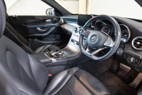 メルセデスベンツ Cクラス C200ﾜｺﾞﾝ ｽﾎﾟｰﾂ ﾚｰﾀﾞｰｾｰﾌﾃｨPKG　黒革 ｼｰﾄﾋｰﾀｰ HDDﾅﾋﾞ 純正ﾅﾋﾞ ﾌﾙｾｸﾞTV BT Bｶﾒﾗ LEDﾍｯﾄﾞ 自動Rｹﾞｰﾄ AMGｴｱﾛ&18ｲﾝﾁAW　2年保証付