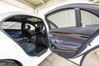 メルセデスベンツ Sクラス S560ﾛﾝｸﾞ ｼｮｰﾌｧｰPKG　後期 黒革 ﾊﾟﾉﾗﾏSR ﾅﾋﾞTV ｼｮｰﾌｧｰﾎﾟｼﾞｼｮﾝ ﾘｱｴﾝﾀｰ ｲｰｼﾞｰｸﾛｰｼﾞｬｰ 自動ﾄﾗﾝｸ ﾌｯﾄｵｰﾌﾟﾅｰ ｴｱﾊﾞﾗﾝｽP ﾏﾙﾁﾋﾞｰﾑLED　2年保証