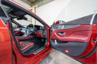 メルセデスベンツ CLS CLS450 4MATIC ｽﾎﾟｰﾂ ｴｸｽｸﾙｰｼﾌﾞ&ﾚｰﾀﾞｰｾｰﾌﾃｨPKG　ISG搭載 中期 ACC 黒赤ﾅｯﾊﾟ革 ﾋｰﾀｰ&ｸｰﾗｰ ﾀﾞｲﾅﾐｯｸｼｰﾄ SR 純正ﾅﾋﾞ ﾌﾙｾｸﾞTV CarPlay Buremester ﾘﾗｸｾﾞｰｼｮﾝ機能 AMGｴｱﾛ&19AW　2年保証付