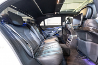 メルセデスベンツ Sクラス S550ﾛﾝｸﾞ AMGﾗｲﾝ ｼｮｰﾌｧｰ&ﾚｰﾀﾞｰｾｰﾌﾃｨPKG　中期 黒革 ｼｰﾄﾋｰﾀｰ&ｸｰﾗｰ ﾊﾟﾉﾗﾏSR 純正ﾅﾋﾞ ﾌﾙｾｸﾞTV ﾘｱｴﾝﾀｰ 360ｶﾒﾗ Burmester 自動ﾄﾗﾝｸ&ﾊﾝｽﾞﾌﾘｰA LEDﾗｲﾄ AMGｴｱﾛ&19ｲﾝﾁAW　2年保証