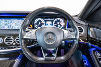 メルセデスベンツ Sクラス S550ﾛﾝｸﾞ AMGﾗｲﾝ ｼｮｰﾌｧｰ&ﾚｰﾀﾞｰｾｰﾌﾃｨPKG　中期 黒革 ｼｰﾄﾋｰﾀｰ&ｸｰﾗｰ ﾊﾟﾉﾗﾏSR 純正ﾅﾋﾞ ﾌﾙｾｸﾞTV ﾘｱｴﾝﾀｰ 360ｶﾒﾗ Burmester 自動ﾄﾗﾝｸ&ﾊﾝｽﾞﾌﾘｰA LEDﾗｲﾄ AMGｴｱﾛ&19ｲﾝﾁAW　2年保証
