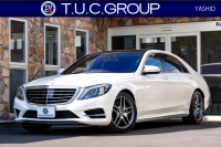 メルセデスベンツ Sクラス S550ﾛﾝｸﾞ AMGﾗｲﾝ ｼｮｰﾌｧｰ&ﾚｰﾀﾞｰｾｰﾌﾃｨPKG　中期 黒革 ｼｰﾄﾋｰﾀｰ&ｸｰﾗｰ ﾊﾟﾉﾗﾏSR 純正ﾅﾋﾞ ﾌﾙｾｸﾞTV ﾘｱｴﾝﾀｰ 360ｶﾒﾗ Burmester 自動ﾄﾗﾝｸ&ﾊﾝｽﾞﾌﾘｰA LEDﾗｲﾄ AMGｴｱﾛ&19ｲﾝﾁAW　2年保証
