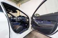 メルセデスベンツ Sクラス S550ﾛﾝｸﾞ AMGﾗｲﾝ ｼｮｰﾌｧｰ&ﾚｰﾀﾞｰｾｰﾌﾃｨPKG　中期 黒革 ｼｰﾄﾋｰﾀｰ&ｸｰﾗｰ ﾊﾟﾉﾗﾏSR 純正ﾅﾋﾞ ﾌﾙｾｸﾞTV ﾘｱｴﾝﾀｰ 360ｶﾒﾗ Burmester 自動ﾄﾗﾝｸ&ﾊﾝｽﾞﾌﾘｰA LEDﾗｲﾄ AMGｴｱﾛ&19ｲﾝﾁAW　2年保証