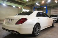 メルセデスベンツ Sクラス S450ﾛﾝｸﾞ AMGﾗｲﾝﾌﾟﾗｽ  ｼｮｰﾌｧｰ&ﾚｰﾀﾞｰSP　後期 黒革 ﾊﾟﾉﾗﾏSR ﾅﾋﾞTV 360ｶﾒ ﾌﾞﾙﾒｽﾀｰ ｼｮｰﾌｧｰﾎﾟｼﾞｼｮﾝ ﾍｯﾄﾞｱｯﾌﾟD ﾘｱｴﾝﾀｰ ｿﾌﾄﾄﾞｱｸﾛｰｼﾞｬｰ 自動ﾄﾗﾝｸ ｴｱﾊﾞﾗﾝｽPKG　2年保証