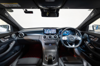 メルセデスベンツ Cクラス C220d AVG AMGﾗｲﾝ ﾚｻﾞｰｴｸｽｸﾙｰｼﾌﾞ&ﾚｰﾀﾞｰSP　後期 黒革 純正ﾅﾋﾞTV ﾌﾞﾙﾒｽﾀｰ ﾊﾞｯｸｶﾒﾗ ﾍｯﾄﾞｱｯﾌﾟD AIRｻｽ 自動ﾄﾗﾝｸ ﾌｯﾄｵｰﾌﾟﾅｰ ACC BSM　2年保証