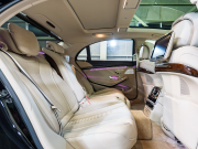 メルセデスベンツ Sクラス S550ﾛﾝｸﾞ ｼｮｰﾌｧｰ&ﾚｰﾀﾞｰｾｰﾌﾃｨPKG　ﾍﾞｰｼﾞｭ革 ｼｰﾄﾋｰﾀｰ&ｸｰﾗｰ ﾊﾟﾉﾗﾏSR 純正ﾅﾋﾞ ﾌﾙｾｸﾞTV ﾘｱｴﾝﾀｰ 360ｶﾒﾗ Burmester 自動ﾄﾗﾝｸ&ﾊﾝｽﾞﾌﾘｰA LEDﾗｲﾄ 純正18ｲﾝﾁAW　2年保証