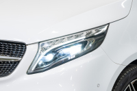 メルセデスベンツ Vクラス V220d AVG ﾛﾝｸﾞ AMGﾗｲﾝPKG  ｴｸｽｸﾙｰｼﾌﾞｼｰﾄ&ﾚｰﾀﾞｰSP　1ｵｰﾅｰ 後期 黒革 ﾋｰﾀｰ ﾊﾟﾉﾗﾏｻﾝﾙｰﾌ 10.25ｲﾝﾁﾜｲﾄﾞﾅﾋﾞ 360ｶﾒﾗ Burmesterｻｳﾝﾄﾞ  AMGｴｱﾛ&19AW　2年保証付