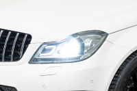 メルセデスベンツ Cクラス C200 AVG AMGｽﾎﾟｰﾂ&ﾚｰﾀﾞｰSP ﾕｰﾃｨﾘﾃｨPKG　後期 Pｽﾀ ECO機能 黒半革 純正ﾅﾋﾞ ﾌﾙｾｸﾞ Bｶﾒﾗ ｷｾﾉﾝ ﾊﾟｰｸﾄﾛﾆｯｸ AMGｴｱﾛ&17AW ACC BSM LCW　2年保証