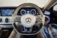 メルセデスベンツ Sクラス S550 ｸｰﾍﾟ AMGﾗｲﾝ ﾚｰﾀﾞｰ&ｽﾜﾛﾌｽｷｰｸﾘｽﾀﾙP　白革 ﾋｰﾀｰ&ｸｰﾗｰ ﾏｯｻｰｼﾞ機能 ﾀﾞｲﾅﾐｯｸｼｰﾄ MBC ﾊﾟﾉﾗﾐｯｸﾙｰﾌ ﾅﾋﾞTV 360ｶﾒﾗ HUD Burmester LEDﾍｯﾄﾞﾗｲﾄ ｲｰｼﾞｰﾄﾞｱｸﾛｰｻﾞｰ AMGｴｱﾛ 20AW ABCｻｽ　2年保証