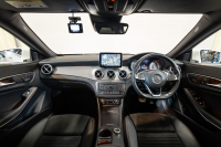 メルセデスベンツ CLAクラス CLA250 4MATIC ﾚｰﾀﾞｰｾｰﾌﾃｨPKG　中期 Pｽﾀ ECO 黒半革 ﾊﾟﾉﾗﾏSR 純正ﾅﾋﾞ ﾌﾙｾｸﾞ Bｶﾒﾗ PTS HID ACC BSM LCW AMGｴｱﾛ&18AW 7G-DCT　2年保証