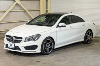 メルセデスベンツ CLAクラス CLA250 4MATIC ﾚｰﾀﾞｰｾｰﾌﾃｨPKG　中期 Pｽﾀ ECO 黒半革 ﾊﾟﾉﾗﾏSR 純正ﾅﾋﾞ ﾌﾙｾｸﾞ Bｶﾒﾗ PTS HID ACC BSM LCW AMGｴｱﾛ&18AW 7G-DCT　2年保証