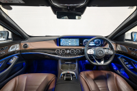 メルセデスベンツ Sクラス S400d ｽﾎﾟｰﾂﾘﾐﾃｯﾄﾞ ﾚｻﾞｰｴｸｽｸﾙｰｼﾌﾞ&ﾚｰﾀﾞｰｾｰﾌﾃｨPKG　後期特別仕様車 茶ﾅｯﾊﾟ革 ﾋｰﾀｰ&ｸｰﾗｰ ﾊﾟﾉﾗﾏSR ﾅﾋﾞTV 360ｶﾒﾗ HUD CarPlay ﾀﾞｲﾅﾐｯｸｼｰﾄ ﾘﾗｸｾﾞｰｼｮﾝ機能 ｴｱﾊﾞﾗﾝｽP ﾏﾙﾁﾋﾞｰﾑLED AMGｴｱﾛ&20AW ｴｱｻｽ　2年保証付