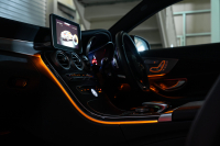メルセデスベンツ Cクラス C300ｸｰﾍﾟ ﾚｻﾞｰEXｸﾙ&ﾚｰﾀﾞｰP　ACC Pｽﾀ ECO 黒革 ﾊﾟﾉﾗﾏR HDDﾅﾋﾞ ﾌﾙｾｸﾞ BTｵｰﾃﾞｨｵ&TEL Bｶﾒﾗ AMGｴｱﾛ&19ｲﾝﾁAW LEDﾗｲﾄ ﾚｰﾝｷｰﾌﾟ&ﾌﾞﾗｲﾝﾄﾞｽﾎﾟｯﾄA 2年保証付