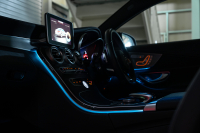 メルセデスベンツ Cクラス C300ｸｰﾍﾟ ﾚｻﾞｰEXｸﾙ&ﾚｰﾀﾞｰP　ACC Pｽﾀ ECO 黒革 ﾊﾟﾉﾗﾏR HDDﾅﾋﾞ ﾌﾙｾｸﾞ BTｵｰﾃﾞｨｵ&TEL Bｶﾒﾗ AMGｴｱﾛ&19ｲﾝﾁAW LEDﾗｲﾄ ﾚｰﾝｷｰﾌﾟ&ﾌﾞﾗｲﾝﾄﾞｽﾎﾟｯﾄA 2年保証付