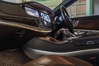 メルセデスベンツ Sクラス S550ﾛﾝｸﾞ ﾗｸﾞｼﾞｭｱﾘｰ&ﾚｰﾀﾞｰｾｰﾌﾃｨPKG　黒革 ｼｰﾄﾋｰﾀｰ&ｸｰﾗｰ ﾊﾟﾉﾗﾏSR 純正ﾅﾋﾞ ﾌﾙｾｸﾞTV  360ｶﾒﾗ Burmester 自動ﾄﾗﾝｸ&ﾊﾝｽﾞﾌﾘｰA LEDﾗｲﾄ 純正18ｲﾝﾁAW　2年保証