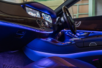 メルセデスベンツ Sクラス S550ﾛﾝｸﾞ ﾗｸﾞｼﾞｭｱﾘｰ&ﾚｰﾀﾞｰｾｰﾌﾃｨPKG　黒革 ｼｰﾄﾋｰﾀｰ&ｸｰﾗｰ ﾊﾟﾉﾗﾏSR 純正ﾅﾋﾞ ﾌﾙｾｸﾞTV  360ｶﾒﾗ Burmester 自動ﾄﾗﾝｸ&ﾊﾝｽﾞﾌﾘｰA LEDﾗｲﾄ 純正18ｲﾝﾁAW　2年保証