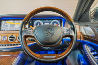 メルセデスベンツ Sクラス S550ﾛﾝｸﾞ ﾗｸﾞｼﾞｭｱﾘｰ&ﾚｰﾀﾞｰｾｰﾌﾃｨPKG　黒革 ｼｰﾄﾋｰﾀｰ&ｸｰﾗｰ ﾊﾟﾉﾗﾏSR 純正ﾅﾋﾞ ﾌﾙｾｸﾞTV  360ｶﾒﾗ Burmester 自動ﾄﾗﾝｸ&ﾊﾝｽﾞﾌﾘｰA LEDﾗｲﾄ 純正18ｲﾝﾁAW　2年保証