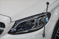 メルセデスベンツ Cクラス C220d ﾛｰﾚｳｽｴﾃﾞｼｮﾝ ﾚｻﾞｰｴｸｽｸﾙｰｼﾌﾞ&ﾚｰﾀﾞｰSP　後期 赤革 MBUXﾅﾋﾞTV ﾌﾞﾙﾒｽﾀｰS 360ｶﾒﾗ HUD ACC ｴｱｻｽﾍﾟﾝｼｮﾝ ﾏﾙﾁﾋﾞｰﾑLED AMGｽﾀｲﾘﾝｸﾞPKG AMG18ｲﾝﾁAW　2年保証