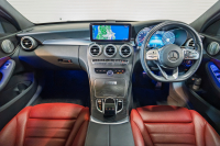 メルセデスベンツ Cクラス C220d ﾛｰﾚｳｽｴﾃﾞｼｮﾝ ﾚｻﾞｰｴｸｽｸﾙｰｼﾌﾞ&ﾚｰﾀﾞｰSP　後期 赤革 MBUXﾅﾋﾞTV ﾌﾞﾙﾒｽﾀｰS 360ｶﾒﾗ HUD ACC ｴｱｻｽﾍﾟﾝｼｮﾝ ﾏﾙﾁﾋﾞｰﾑLED AMGｽﾀｲﾘﾝｸﾞPKG AMG18ｲﾝﾁAW　2年保証