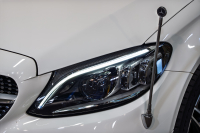 メルセデスベンツ Cクラス C220d ﾛｰﾚｳｽｴﾃﾞｼｮﾝ ﾚｻﾞｰｴｸｽｸﾙｰｼﾌﾞ&ﾚｰﾀﾞｰSP　後期 赤革 MBUXﾅﾋﾞTV ﾌﾞﾙﾒｽﾀｰS 360ｶﾒﾗ HUD ACC ｴｱｻｽﾍﾟﾝｼｮﾝ ﾏﾙﾁﾋﾞｰﾑLED AMGｽﾀｲﾘﾝｸﾞPKG AMG18ｲﾝﾁAW　2年保証
