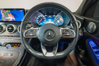 メルセデスベンツ Cクラス C220d ﾛｰﾚｳｽｴﾃﾞｼｮﾝ ﾚｻﾞｰｴｸｽｸﾙｰｼﾌﾞ&ﾚｰﾀﾞｰSP　後期 赤革 MBUXﾅﾋﾞTV ﾌﾞﾙﾒｽﾀｰS 360ｶﾒﾗ HUD ACC ｴｱｻｽﾍﾟﾝｼｮﾝ ﾏﾙﾁﾋﾞｰﾑLED AMGｽﾀｲﾘﾝｸﾞPKG AMG18ｲﾝﾁAW　2年保証