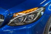 メルセデスベンツ Cクラス C180 ｸｰﾍﾟ ｽﾎﾟｰﾂﾌﾟﾗｽPKG ﾚｰﾀﾞｰSP　ACC 赤革 ﾋｰﾀｰ ﾊﾟﾉﾗﾏSR ﾅﾋﾞTV Bｶﾒﾗ ﾍｯﾄﾞｱｯﾌﾟD LEDﾍｯﾄﾞﾗｲﾄ ｴｱﾊﾞﾗﾝｽPKG AMGｴｱﾛ&19ｲﾝﾁAW　2年保証
