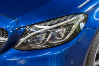 メルセデスベンツ Cクラス C180 ｸｰﾍﾟ ｽﾎﾟｰﾂﾌﾟﾗｽPKG ﾚｰﾀﾞｰSP　ACC 赤革 ﾋｰﾀｰ ﾊﾟﾉﾗﾏSR ﾅﾋﾞTV Bｶﾒﾗ ﾍｯﾄﾞｱｯﾌﾟD LEDﾍｯﾄﾞﾗｲﾄ ｴｱﾊﾞﾗﾝｽPKG AMGｴｱﾛ&19ｲﾝﾁAW　2年保証