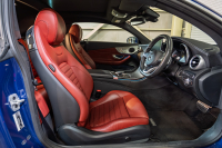 メルセデスベンツ Cクラス C180 ｸｰﾍﾟ ｽﾎﾟｰﾂﾌﾟﾗｽPKG ﾚｰﾀﾞｰSP　ACC 赤革 ﾋｰﾀｰ ﾊﾟﾉﾗﾏSR ﾅﾋﾞTV Bｶﾒﾗ ﾍｯﾄﾞｱｯﾌﾟD LEDﾍｯﾄﾞﾗｲﾄ ｴｱﾊﾞﾗﾝｽPKG AMGｴｱﾛ&19ｲﾝﾁAW　2年保証