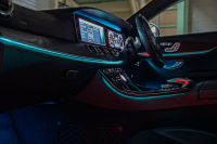 メルセデスベンツ Eクラス E200 AVG AMGﾗｲﾝ ﾚｰﾀﾞｰｾｰﾌﾃｨPKG　中期 ACC 黒革 ﾊﾟﾉﾗﾏSR ﾅﾋﾞTV 360ｶﾒﾗ Blouetoothｵｰﾃﾞｨｵ ﾏﾙﾁﾋﾞｰﾑLED AMGｴｱﾛ&19ｲﾝﾁAW　2年保証