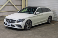メルセデスベンツ Cクラス C200 AVG AMGﾗｲﾝ　後期ﾓﾃﾞﾙ 黒革 ﾊﾟﾉﾗﾏｻﾝﾙｰﾌ ﾅﾋﾞTV ﾊﾞｯｸｶﾒﾗ Carplay ｱﾀﾞﾌﾟﾃｨﾌﾞｸﾙｰｽﾞｺﾝﾄﾛｰﾙ ﾏﾙﾁﾋﾞｰﾑLED 自動ﾘｱｹﾞｰﾄ AMGｴｱﾛ&18ｲﾝﾁAW　2年保証