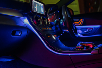 メルセデスベンツ Cクラス C200 AVG AMGﾗｲﾝ　後期ﾓﾃﾞﾙ 黒革 ﾊﾟﾉﾗﾏｻﾝﾙｰﾌ ﾅﾋﾞTV ﾊﾞｯｸｶﾒﾗ Carplay ｱﾀﾞﾌﾟﾃｨﾌﾞｸﾙｰｽﾞｺﾝﾄﾛｰﾙ ﾏﾙﾁﾋﾞｰﾑLED 自動ﾘｱｹﾞｰﾄ AMGｴｱﾛ&18ｲﾝﾁAW　2年保証