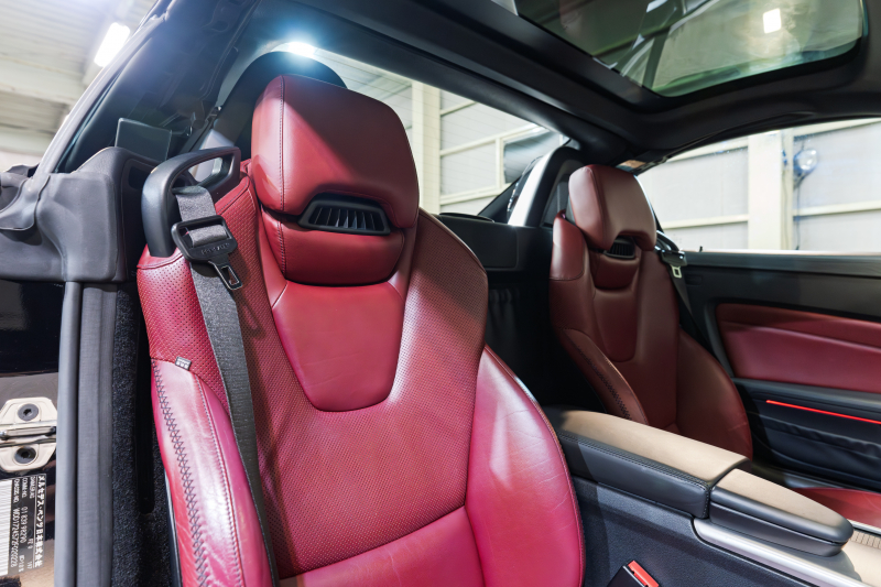 メルセデスベンツ SLK350 AMGスポーツ 赤ナッパ革＆快適装備充実の中古輸入車