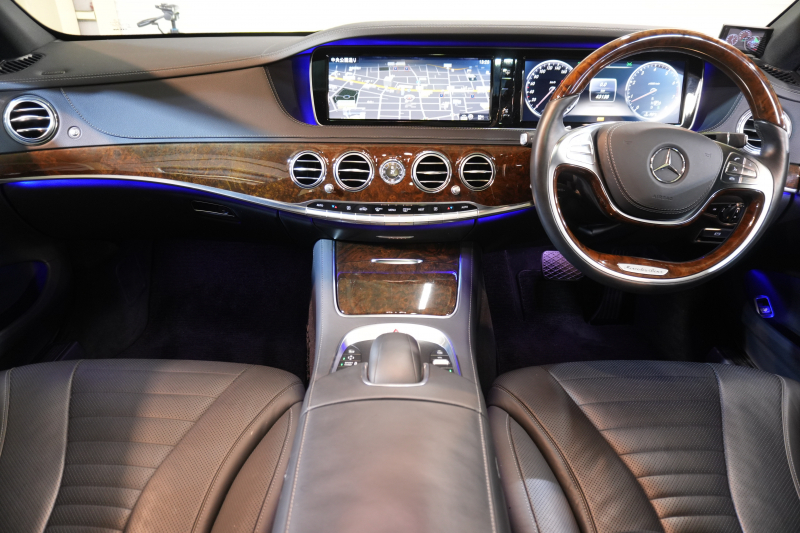 メルセデスベンツ S550ロング入庫！V8ツインターボ搭載のラグジュアリーセダン