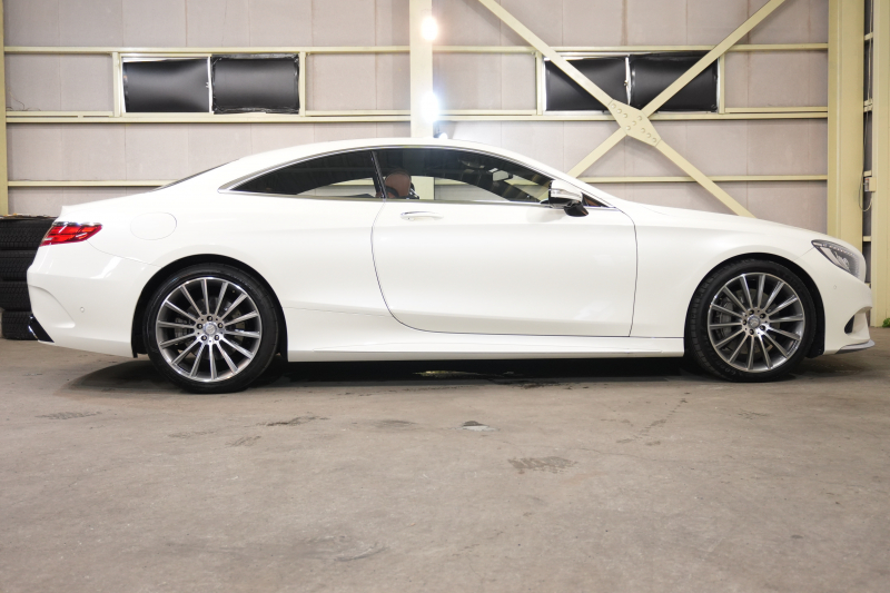メルセデスベンツ S550クーペ AMGライン入庫 スワロフスキー装備が輝く特別な一台