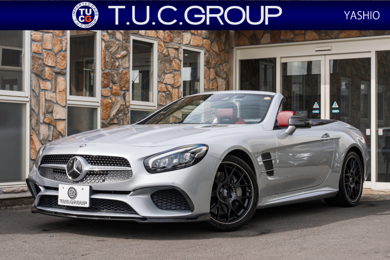 メルセデスベンツ SL400 後期モデル 赤革が映えるラグジュアリーオープン