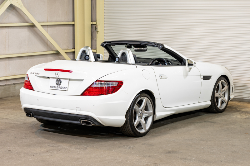 メルセデス・ベンツ SLK200 エクスクルーシブ レーダーセーフティPKG搭載の上質オープン